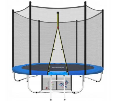 Батут 252 см Fit-Net лестница + сумка в Подарок!