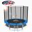 Батут 312 см King Sport c сеткой + Подарок лестница