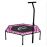 Фитнес батут с ручкой King Sport 130см Pink