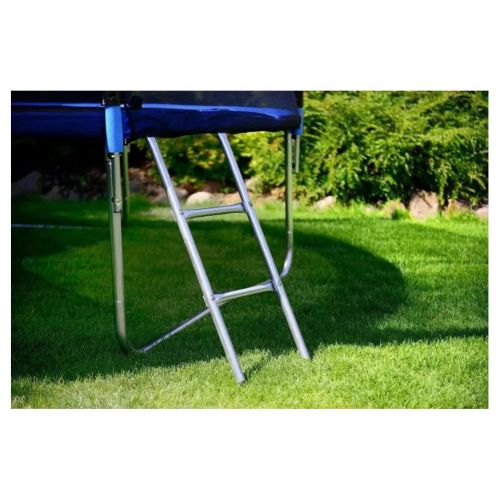 Батут King Sport 374 см 12FT с защитной сеткой и лестницей, большой садовый батут до 150 кг
