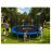 Батут King Sport 374 см 12FT с защитной сеткой и лестницей, большой садовый батут до 150 кг