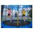 Батут King Sport435 см 14FT с защитной сеткой и лестницей, большой садовый батут до 150 кг