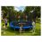 Батут King Sport435 см 14FT с защитной сеткой и лестницей, большой садовый батут до 150 кг
