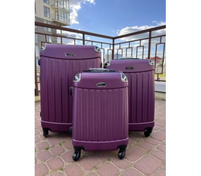Чемодан RGL 735 большой (L) на 4 колесах Фиолетовый