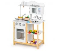 Дитяча дерев'яна кухня Ecotoys TK040A White