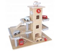 Дерев'яний трек з ліфтом EcoToys 12104