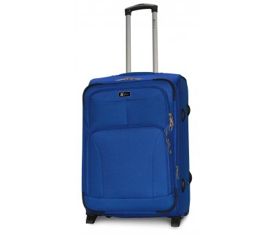 Дорожня валіза Fly 1509-2M середня на 2 колесах блакитна