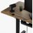 Стіл з електричним підйомником Virgo Elevar Black Oak