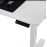Стол с электрическим подъемником Virgo Elevar White