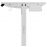 Стол с электрическим подъемником Virgo Elevar White