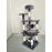 Когтеточка, домик, дряпка для кошек Avko CatTree 1222 Grey