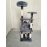 Когтеточка, домик, дряпка для кошек Avko CatTree 1222 Grey