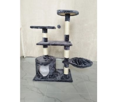 Когтеточка, домик, дряпка для кошек Avko CatTree 1305 Grey