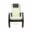 Кресло для отдыха с подставкой Avko ARC013 Walnut Beige