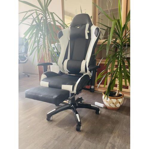 Кресло геймерское профессиональное Vecotti RF-901-2 черно-белое