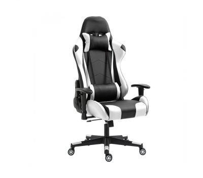Кресло геймерское профессиональное Vecotti RF-901-2 черно-белое