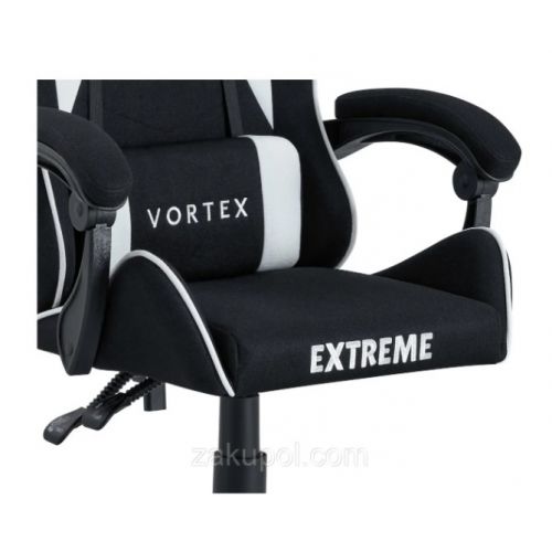 Компьютерное кресло из ткани Extreme VORTEX Белый