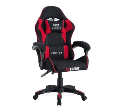 Компьютерное кресло из ткани Extreme VORTEX Красный