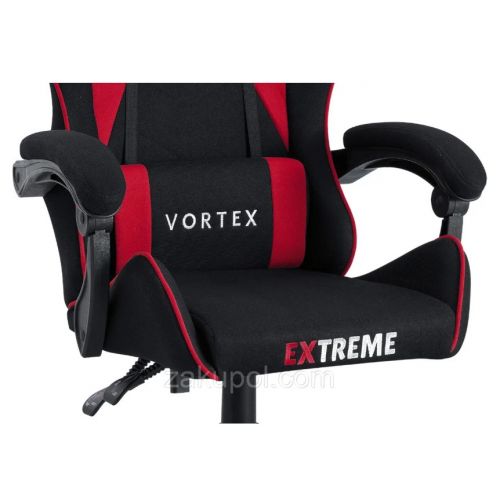 Компьютерное кресло из ткани Extreme VORTEX Красный