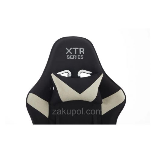 Компьютерное кресло из ткани EXTREME XTR Черно-бежевый