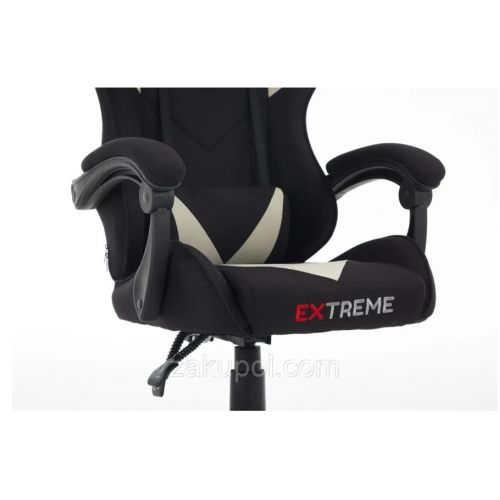Компьютерное кресло из ткани EXTREME XTR Черно-бежевый