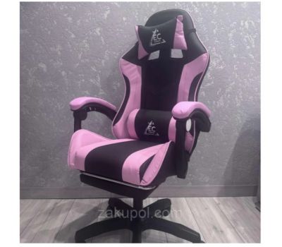 Компьютерное кресло GAMER KO24ZIEL Черно-розовый