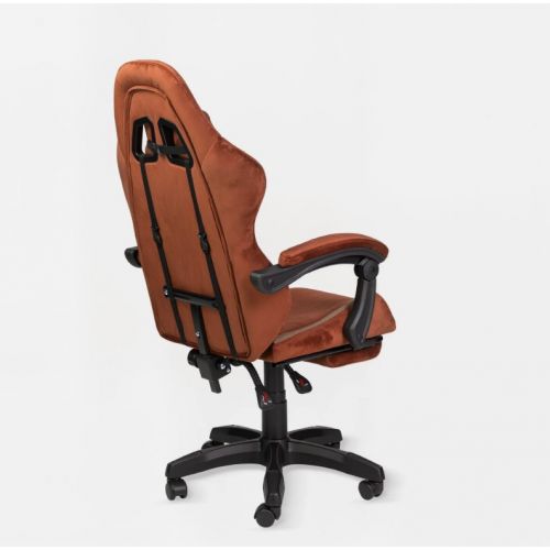 Геймерское кресло Virgo X27 Vortex Coffe Велюр