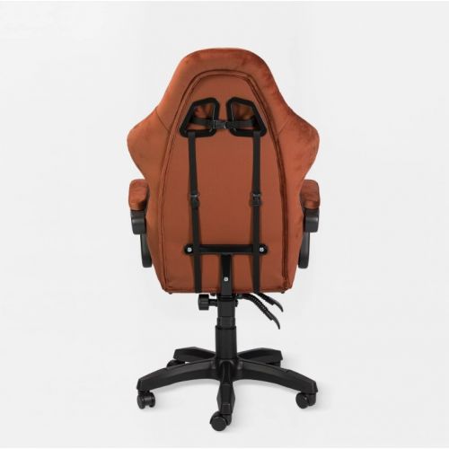 Геймерское кресло Virgo X27 Vortex Coffe Велюр
