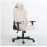 Компьютерное кресло из экомеха INFINI BOUCLE Кремовый
