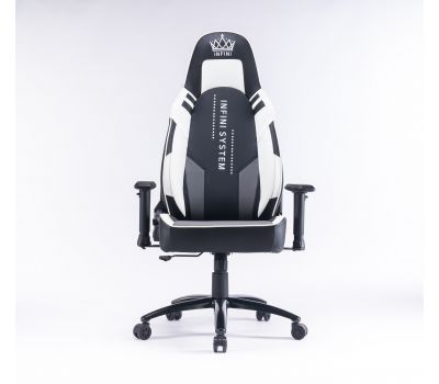 Компьютерное кресло Infini System G21 черно-бело-серое