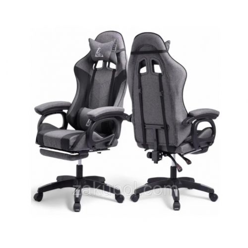 Компьютерное кресло из ткани LevelUp KO29SZ Серо-черный