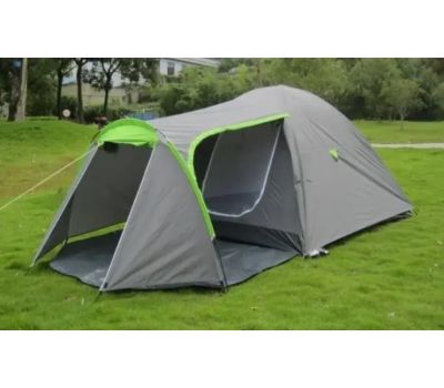 Палатка 4-х местная Presto Acamper MONSUN 4 PRO серая - 3500мм. H2О - 4,1 кг