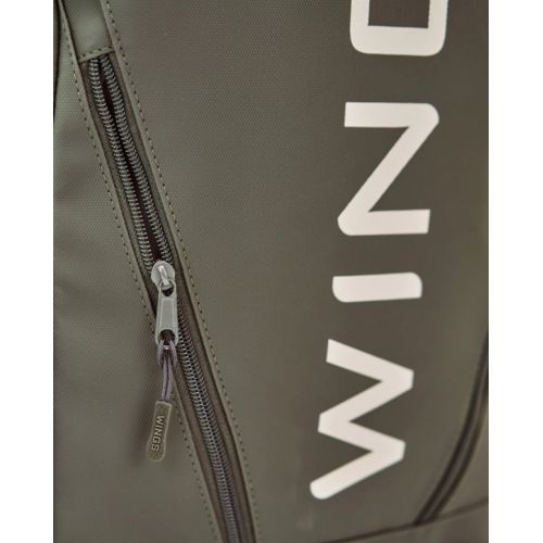 Молодежный школьный рюкзак WINGS 23 л для ноутбука 17” дюймов с боковыми карманами, ЗЕЛЕНЫЙ
