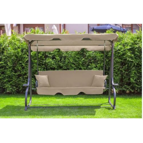 Садовая раскладная качеля FunFit Relax Plus Beige