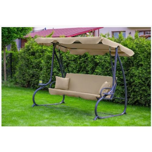 Садовая раскладная качеля FunFit Relax Plus Beige