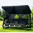 4-местные садовые качели-кровать Virgo Garden Luxury Black
