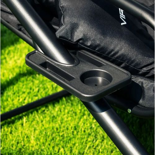 4-местные садовые качели-кровать Virgo Garden Luxury Black