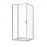 Стеклянная душевая кабина AVKO Glass RDR13B, 90х90х190 Chrome