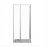 Стеклянная душевая кабина AVKO Glass RDR13B, 90х90х190 Chrome