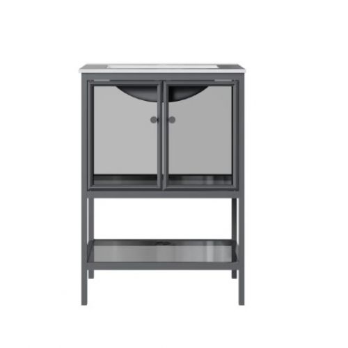 Тумба напольная металическая с умывальником AVKO RGF1841 60х46х85 см