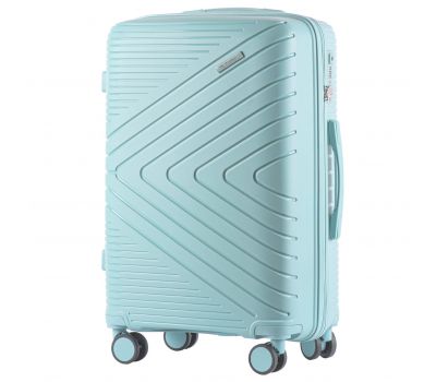 Полипропиленовый чемодан Wings Primrose DQ181-05 средний macaron blue