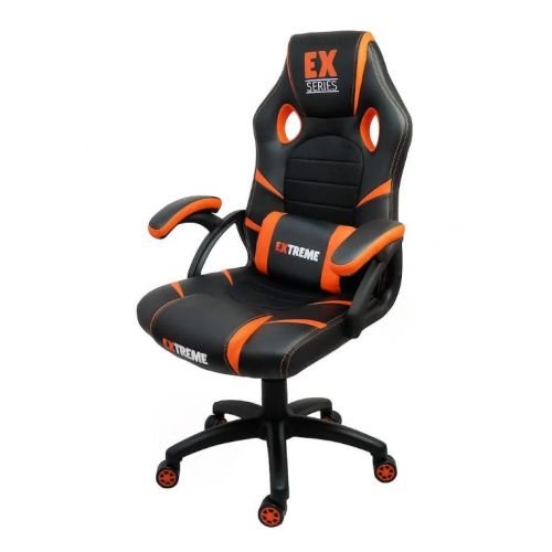 Кресло офисное компьютерное Extreme EX Orange черно-оранжевое