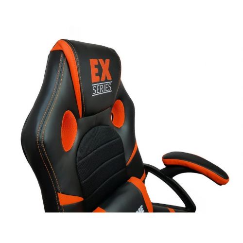 Кресло офисное компьютерное Extreme EX Orange черно-оранжевое