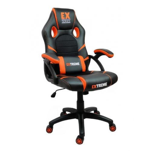 Кресло офисное компьютерное Extreme EX Orange черно-оранжевое