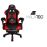 Кресло геймерское Malatec 8979 Red с подставкой черно-красное